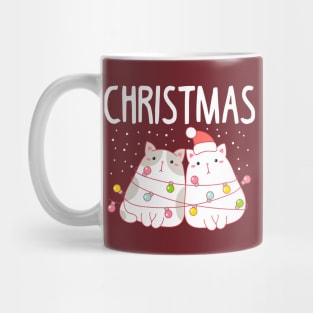 Meowy Christmas Matching Sweaters. Part 2. Mug